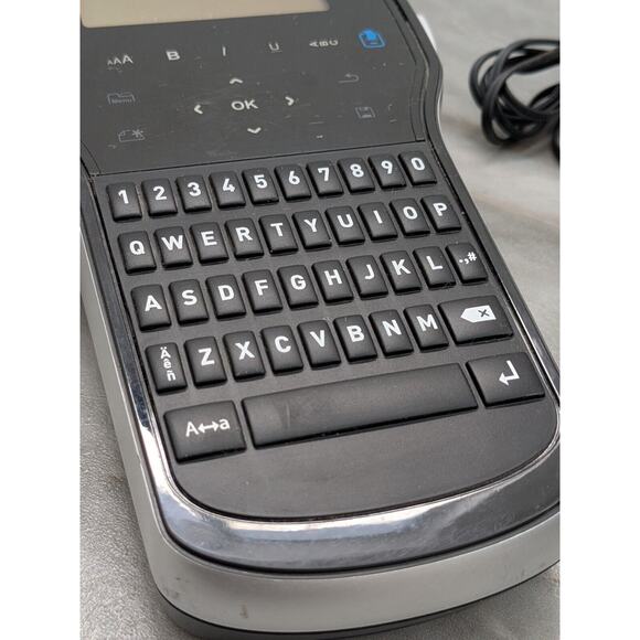 DYMO Label Manager 280 Hand Held Label Maker Power Cord Rechargeable Works - Picture 3 of 10